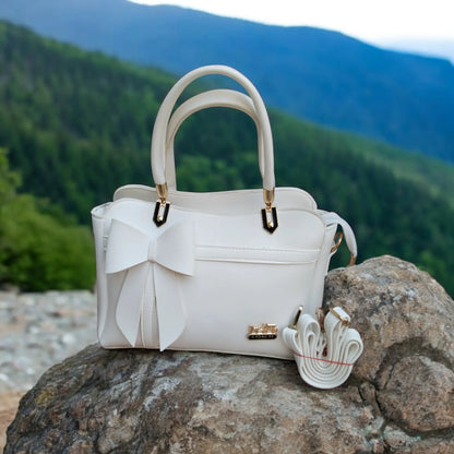 Onyx Delight Bow Bag