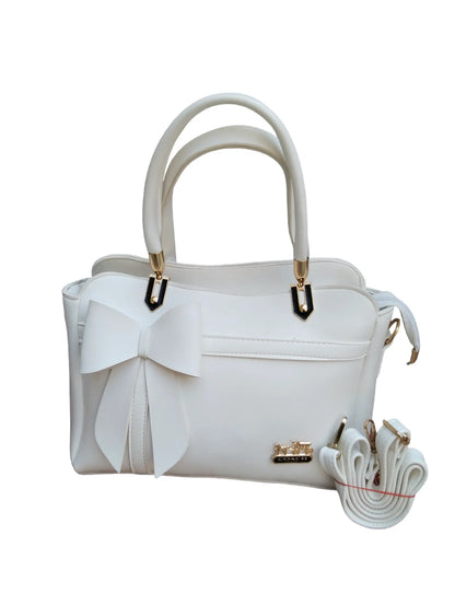 Onyx Delight Bow Bag