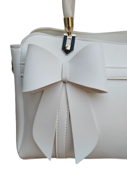 Onyx Delight Bow Bag