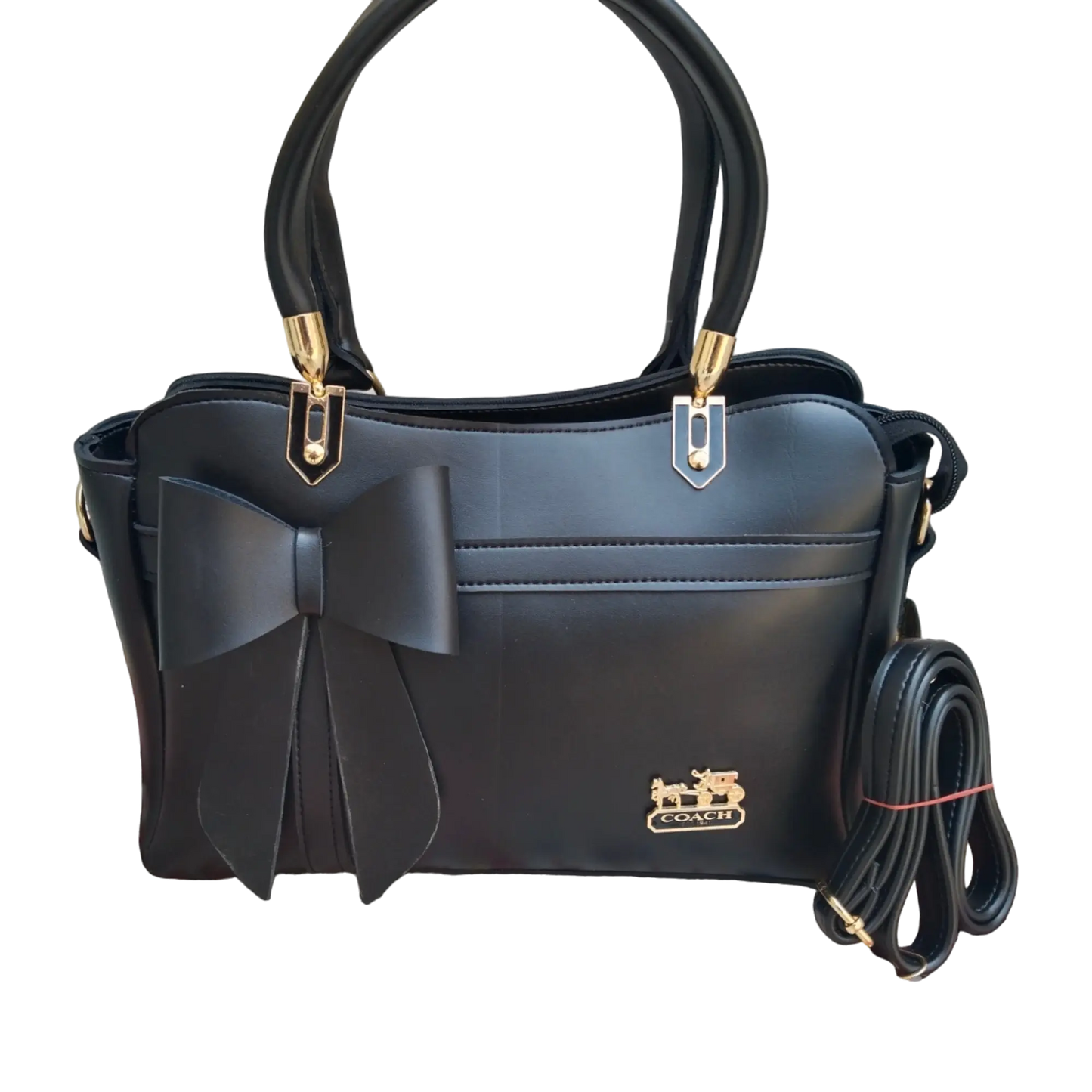 Onyx Delight Bow Bag