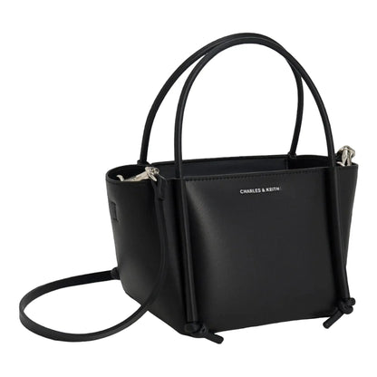 Elegant Dual-Tone Mini Tote